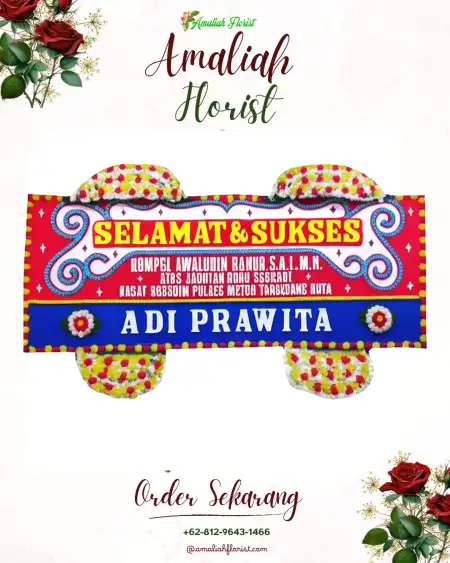 Papan Bunga Ucapan Selamat Cijambu